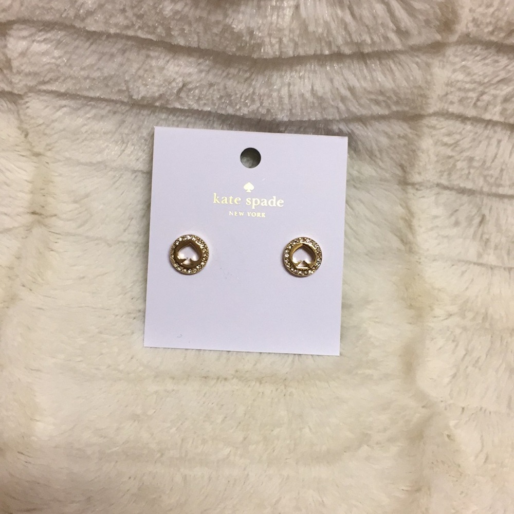 Kate Spade Spot the Spade earrings